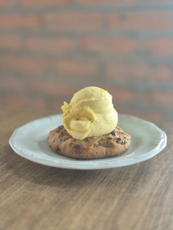 Cookie de Pistache Dubai com Sorvete